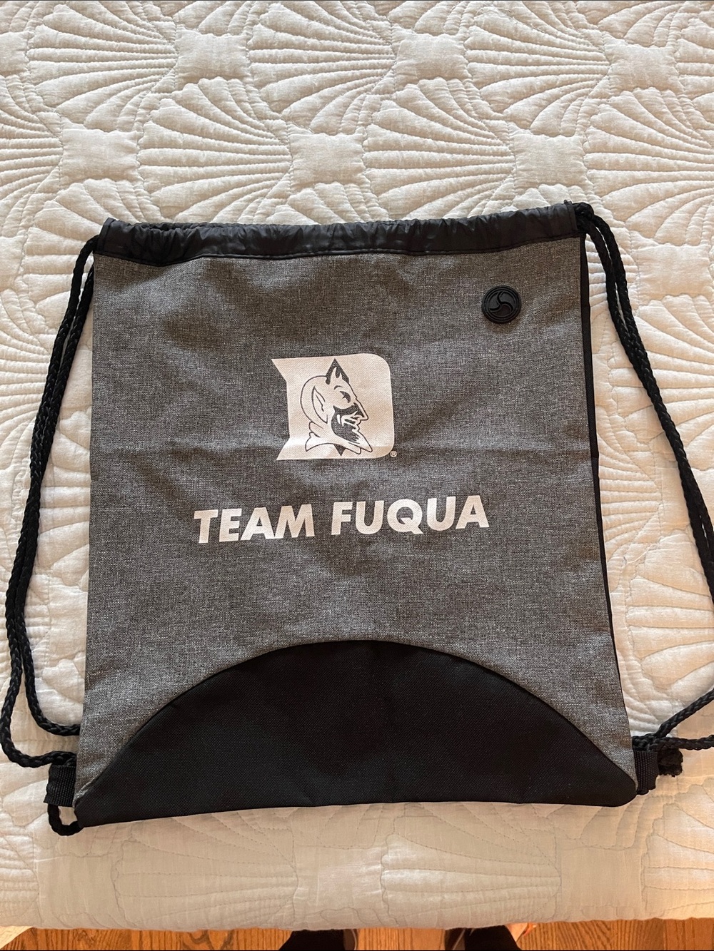 Team Fuqua knapsack drawstring